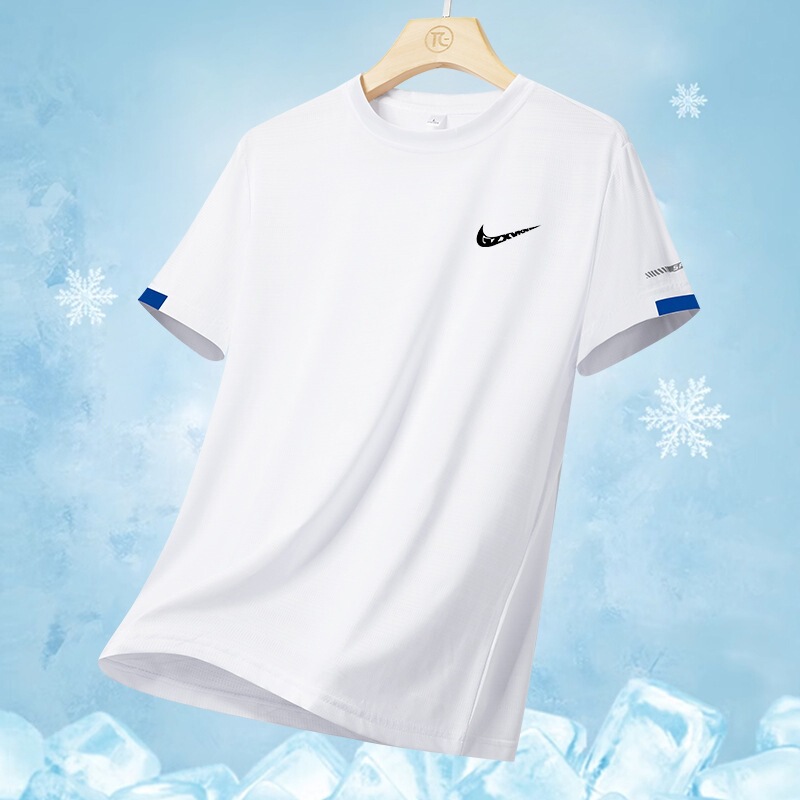 2026 Summer New Style Ice Silk Quick-Drying Short-Sleeved T-Shirt for Men, Summer Thin Loose Sports Quick-Drying T-Shirt for Men 2026 Summer New Style Ice Silk Quick-Drying Short-Sleeved T-Shirt for Men, Summer Thin Loose Sports Quick-Drying T-Shirt for Men