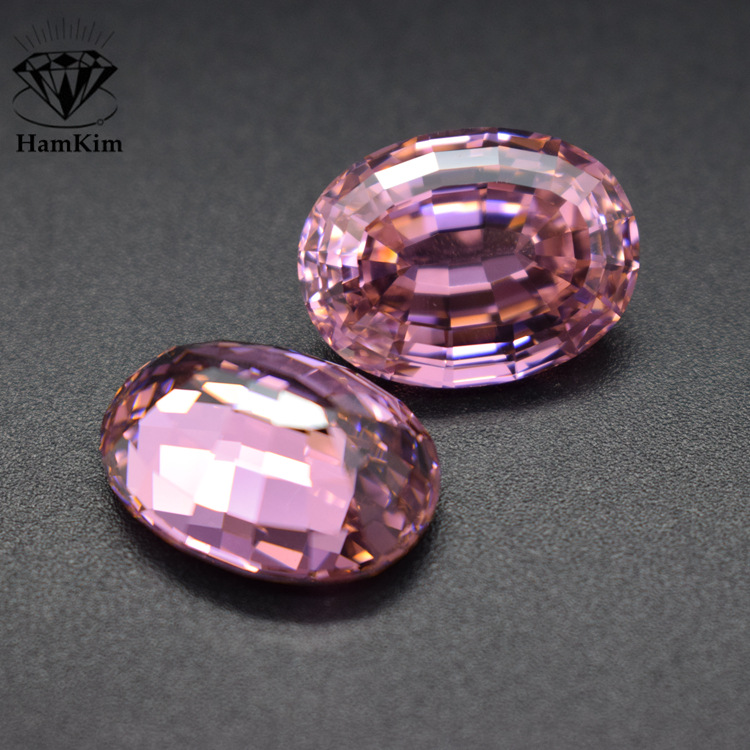 蛋形宝塔切 鹅黄粉红