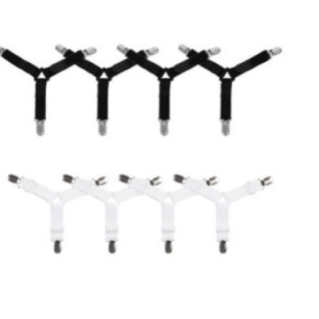 Hoja de cama ajustable clip edredón mantel cortina sofá cubierta hoja de cama hebilla antideslizante titular de la tienda de campaña