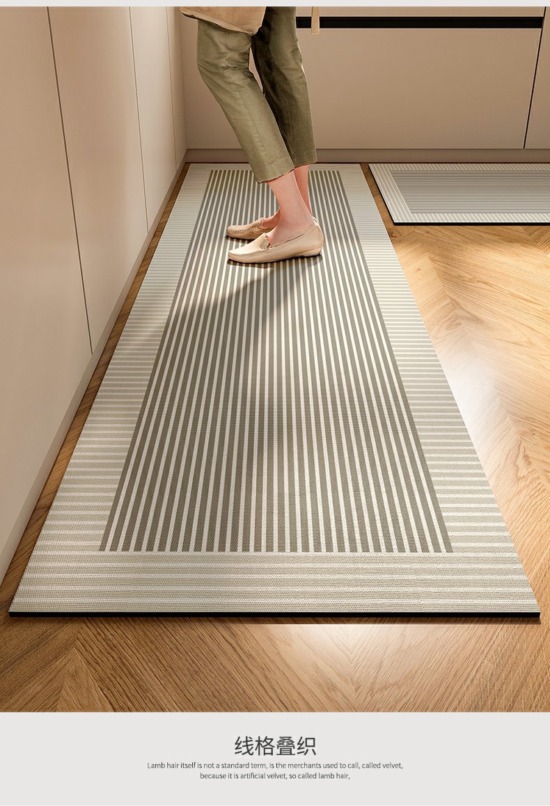 Absorbent Kitchen Floor Mat Non Slip Dirt Resistant And Durable_voghion.com