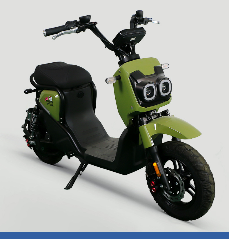 Cross-Border Wholesale Small Electric Scooters with Long Range, Delivery Vehicles, Hill-Climbing Bikes, Leisure Passenger Electric Motorcycles