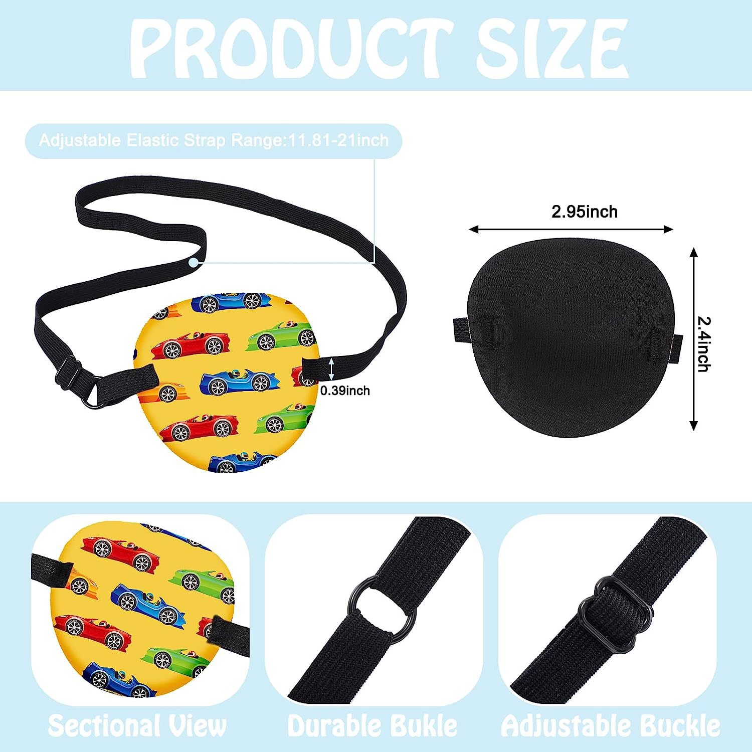 Pirata de un ojo dragón máscara de ojo 3D ambliopía formación de estrabismo máscara de ojo individual sombreado transpirable parche ocular juguetes de Halloween