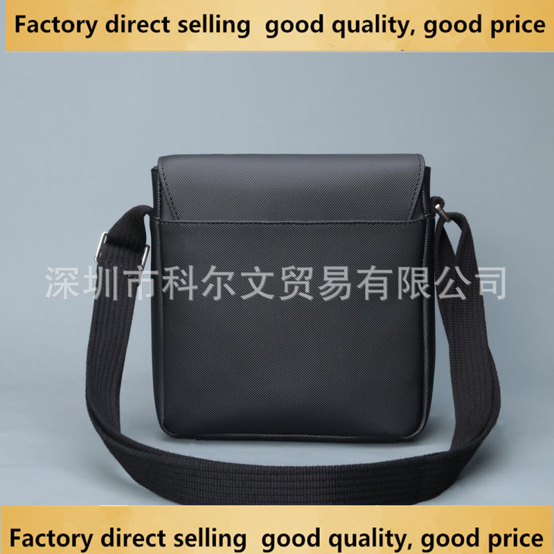 Cross-Border Foreign Trade Crocodile Leather Men's Bag Casual Men's Genuine Leather Backpack Trendy Fashion Crossbody Bag Shoulder Bag Tommy Ba