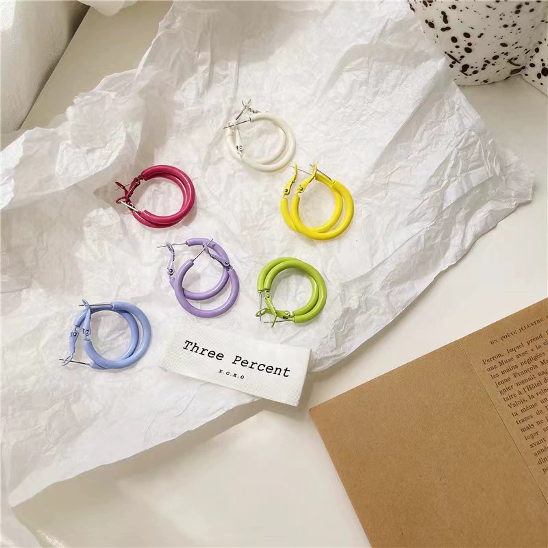 Brand earrings, silver 925 sample, simple and elegant design