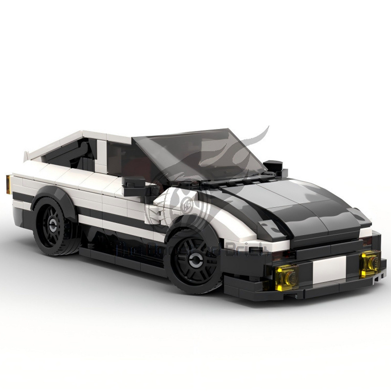 Cross-border MOC 97832-AE86 Trueno Racing Small Particle Building Blocks Car Model Compatible with Lego