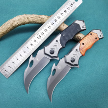 批发爪刀防身折刀G10柄户外水果刀开瓶子紧急逃生工具多功能小刀