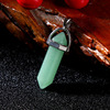 Quartz, organic crystal, agate bullet, pendant, necklace, Amazon