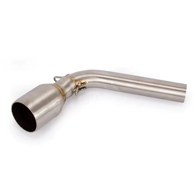 Suitable for Honda MSX125 motorcycle modified MSX125 stainless steel front middle section M3 grom (Motorcycle exhaust pipe)