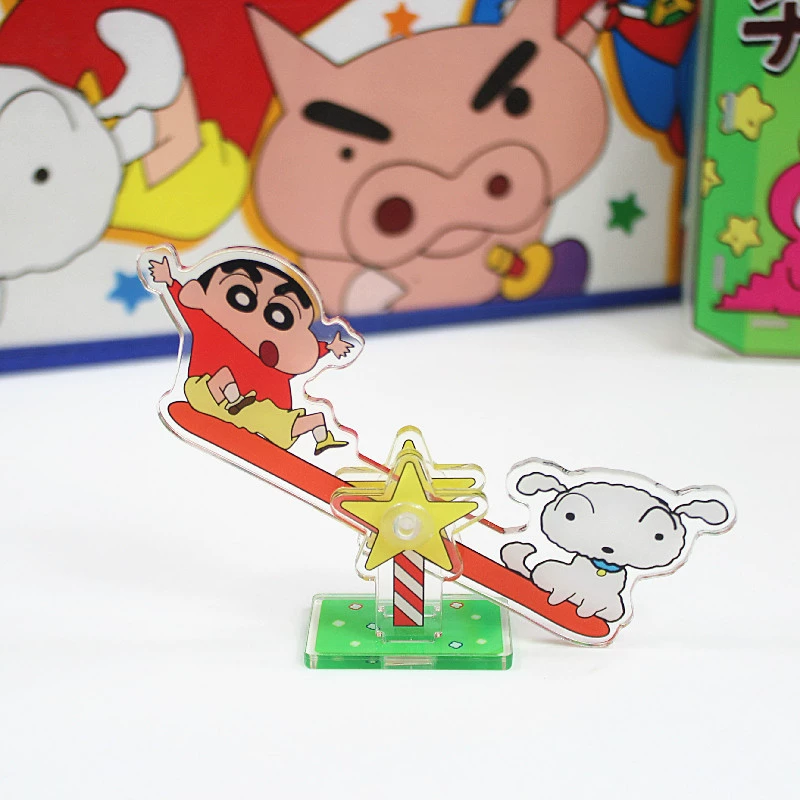 Crayons, cartoon acrylic table cute swings