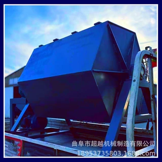 大型火烧铁研磨机600升镀锌件六角滚筒抛光机 金属除锈干磨机