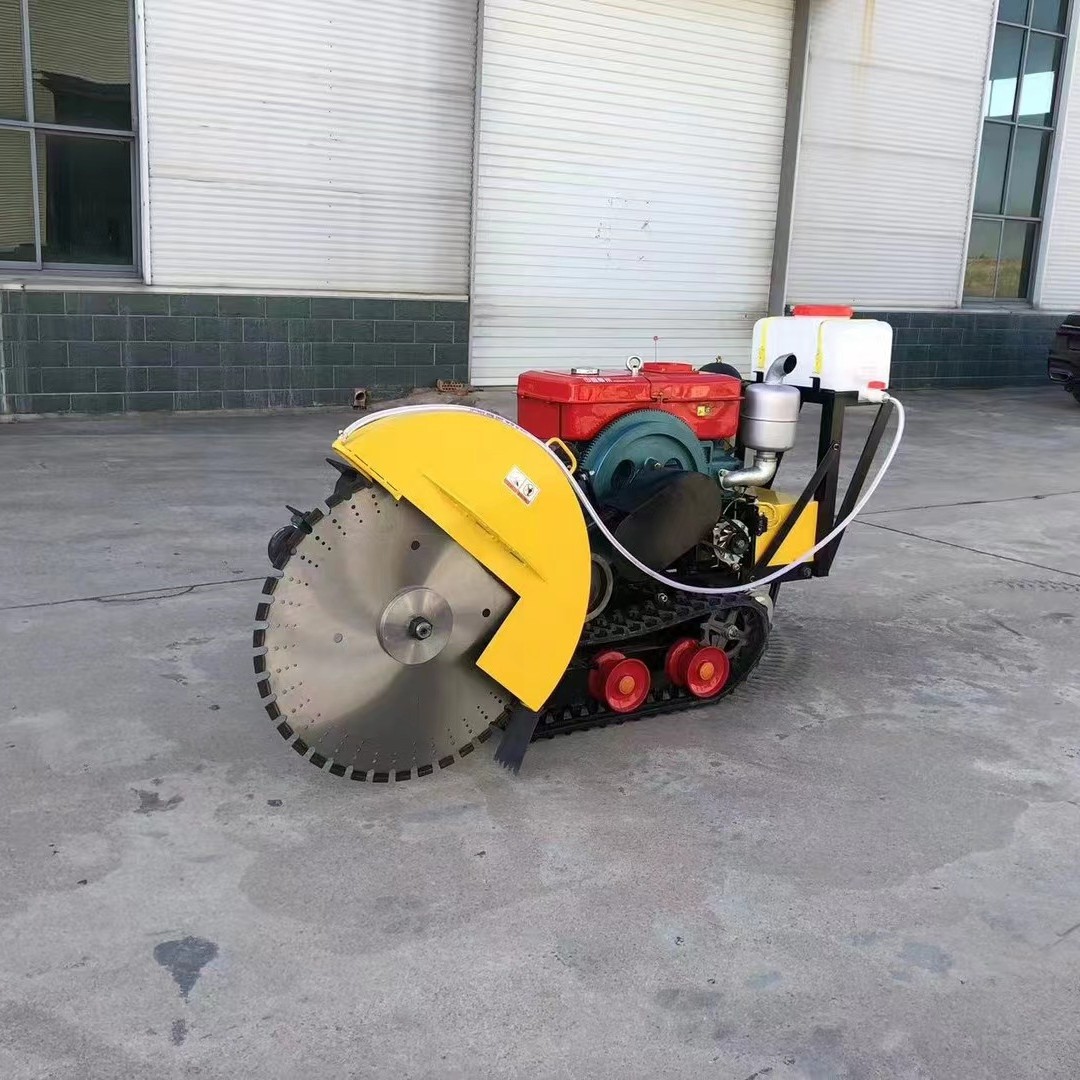 遥控自动行走马路切割机生产厂家遥控左右转弯切割机配件批发