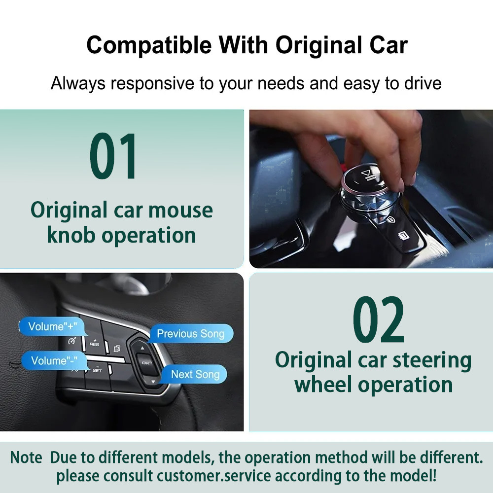 Suitable for Bmw Nbt/Cic Wireless Carplay/Android Auto/Hicar Upgrade Decoder Module