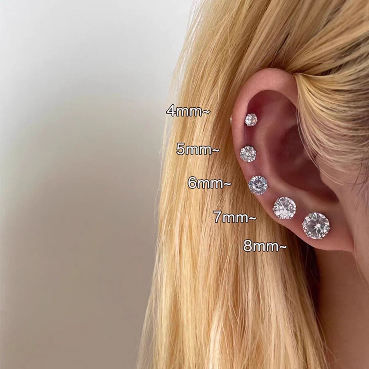 Pendientes de aleación moda coreana, estilo lujo ligero, ideales para puestos callejeros, mercado nocturno y ventas en vivo, al por mayor