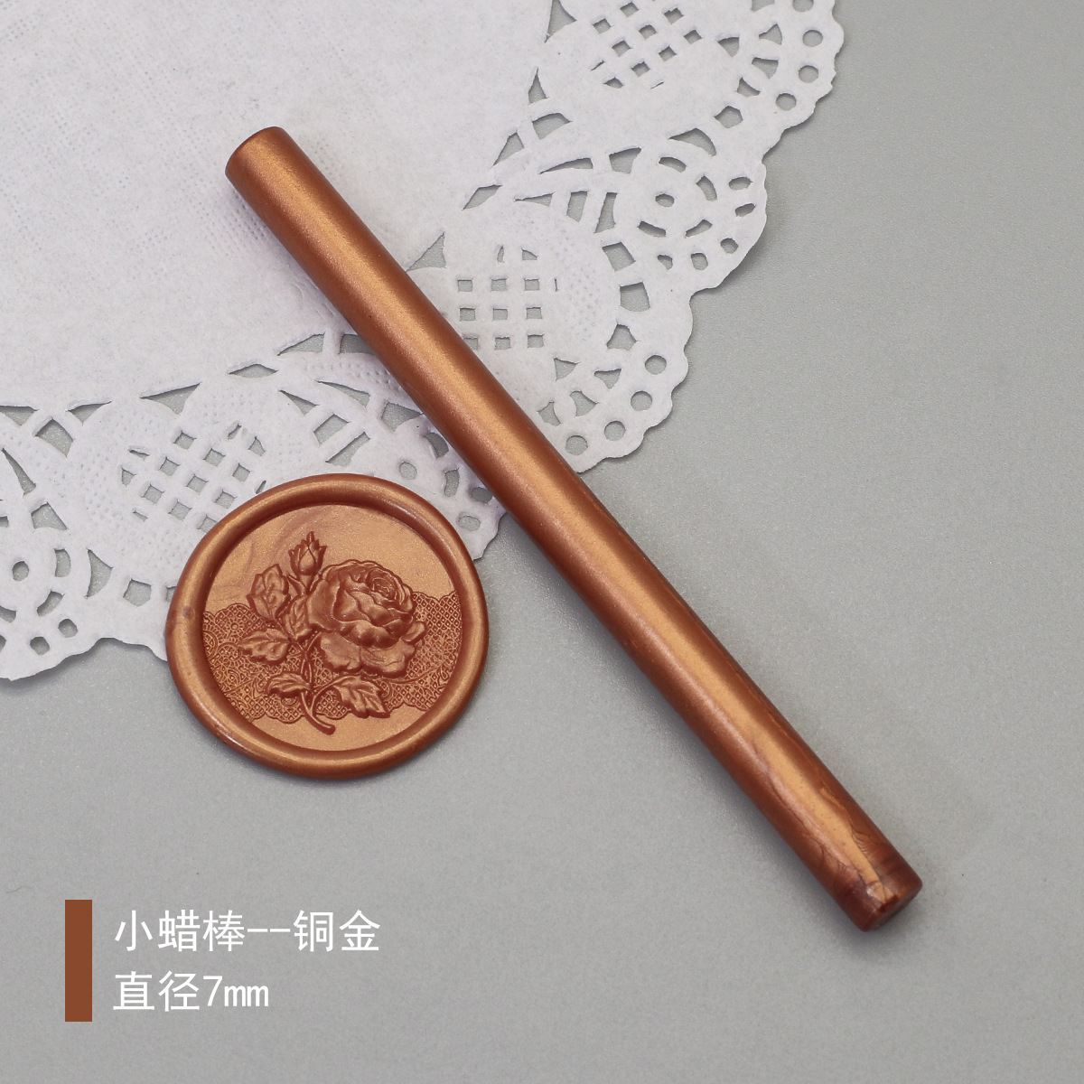 Palo de cera de pintura al fuego 94 colores 10*0,7 cm La barra de cera pequeña redonda se puede mezclar con la pistola de cera se puede utilizar en fábrica al por mayor