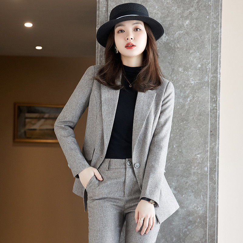 khaki autumn demi-season classic suit jacket