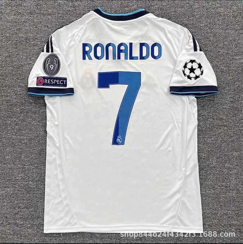 レアル・マドリード レトロジャージコレクション 半袖ファンバージョン 長袖 ロナウド・ロモス・クロス サッカーユニフォーム 工場直販|undefined