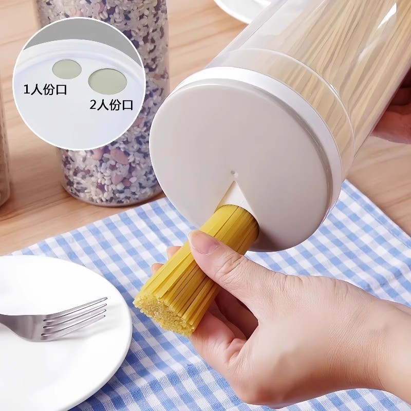 Noodle Storage Container Food-Grade Sealed Jar Kitchen Pasta Box Noodle Storage Container Food-Grade Sealed Jar Kitchen Pasta Box