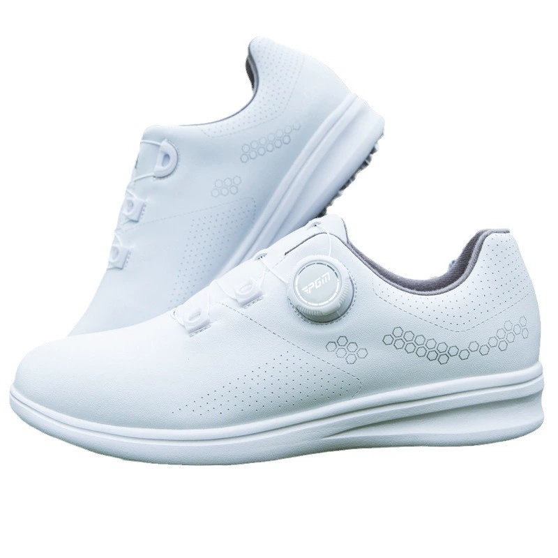 PGM Sakura Golf Shoes Женские Водонепроницаемые Спортивные Обувь Анти -Бок Строй Легкий Строй Строй Строй Сплошной Терраде