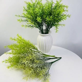仿真迷迭香绿植花束花婚庆家居摆件金鱼草天门冬跨境装饰高仿真