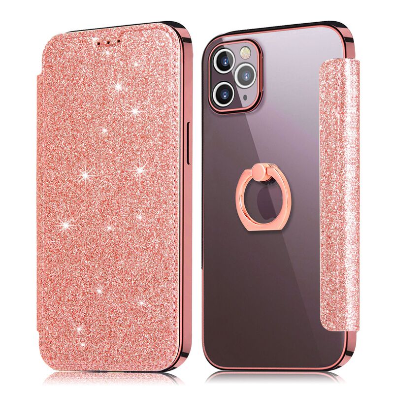For Apple 14 Ring Electroplated Glitter Phone Case 13pro Drop-resistant TPU Ring Phone Case Japan Lotte Case For Apple 14 Ring Electroplated Glitter Phone Case 13pro Drop-resistant TPU Ring Phone Case Japan Lotte Case