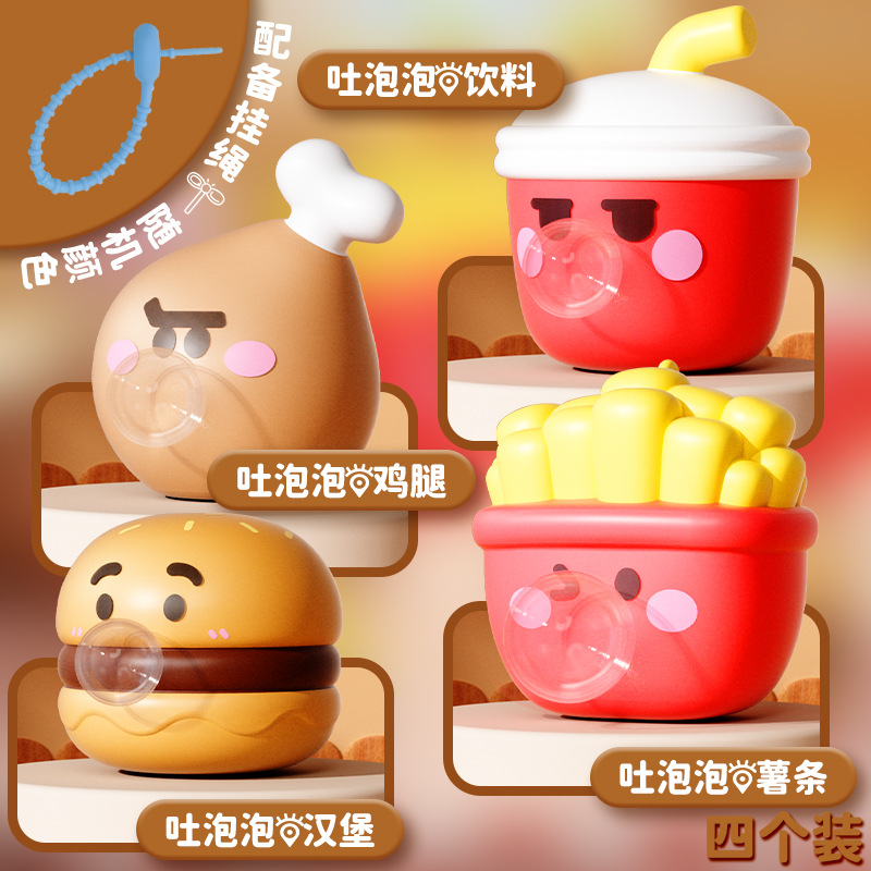 Nuevo compresión espuma espuma espuma pellizco creativo gourmet hamburguesas juguetes de descompresión estudiantes niños muñecas de descompresión regalo