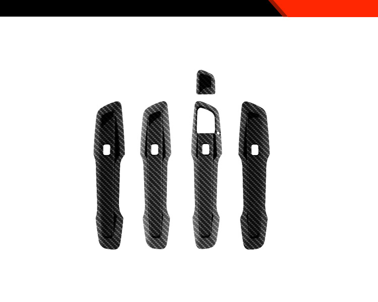 Suitable for 24 Chevrolet Blazer EV modified door handle decorative cover outer door handle patch bright strip