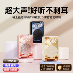 跨境无线领夹麦小蜜蜂多功能便携高质量扩音器大音量教学演讲专用