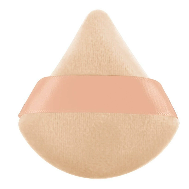 Triangular Makeup Sponge Puff, Soft Velvet Primer Applicator, Multi-Color Travel Size