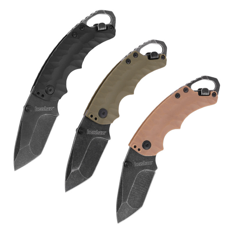 Kershaw8750 cuchillo plegable de camping cuchillo plegable de aventura al aire libre mini cuchillo de frutas artefacto portátil de camping