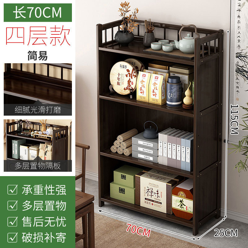 茶水柜家用茶柜置物架茶叶架子茶室茶桌边柜茶壶茶具收纳架展示柜|undefined