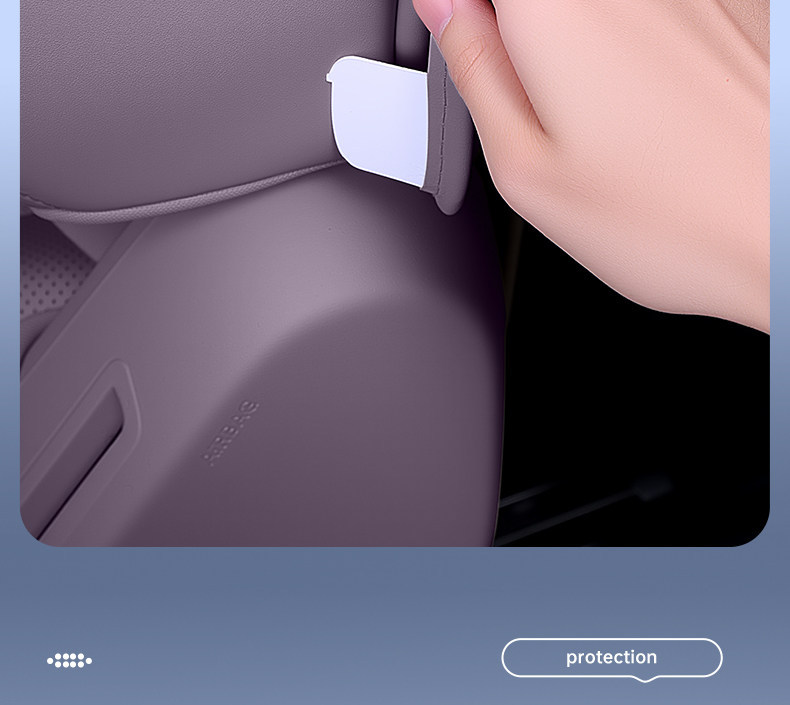 Suitable for Xpeng MONA L03 seat anti-kick pad, 26 models of rear seat backrest protection pad, complete set of modification accessories