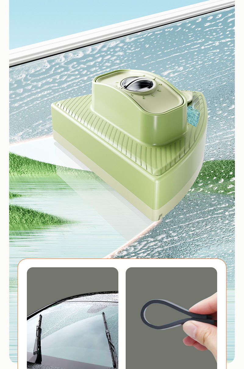 Double-sided Magnetic Window Cleaner