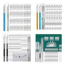 雕刻刀套装 雕刻工艺刀爱好刀 金属杆笔刀 橡皮章剪纸模型刻刀