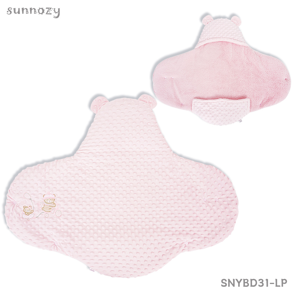Bolsa de dormir ultra suave recién nacida calmante frijoles pelusa abrazo bebé otoño invierno pelusa dormir nido grueso manta 2025 nuevo
