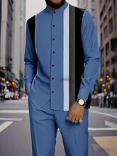 N 74330 Men's Long Sleeve Shirt Set ��ʿ������� ŷ�������