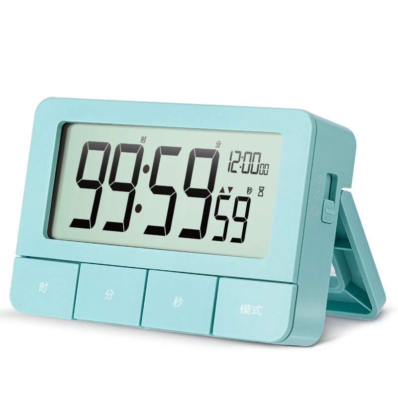Deli 8841 cronometraje reloj electrónico estudiante horario despertador bucle temporizador cuenta atrás cronómetro