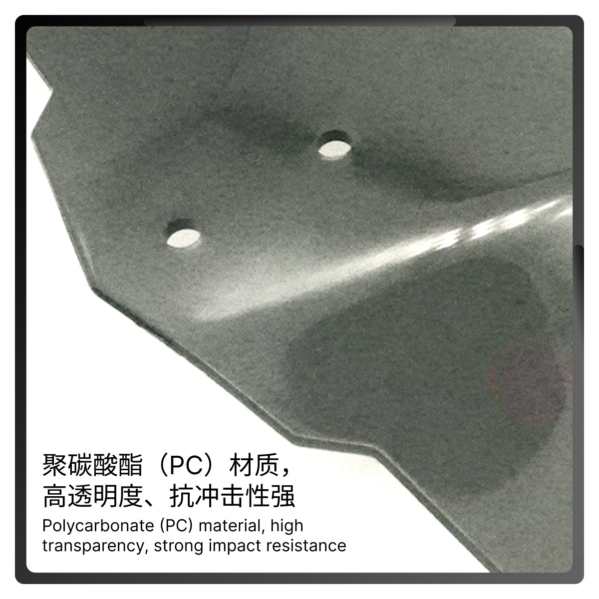 Universal Motorcycle Modification for Increased Wind Protection, Height-Adjustable Small Windscreen, Adjustable Windshield