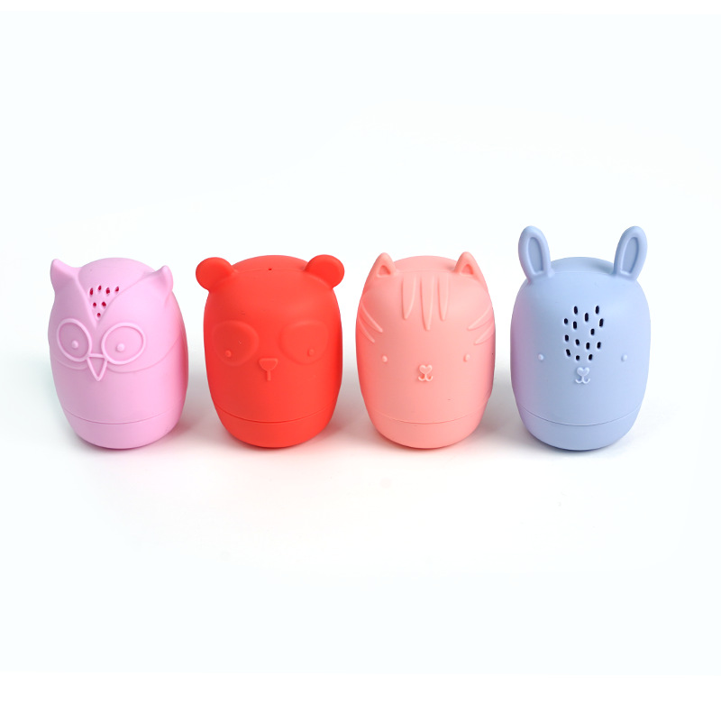 Juego de juguetes de baño de animales de cuatro piezas 2
