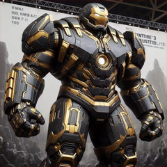 反浩克機甲アイアンマンのおもちゃの男の子の手のデスクトップの模型のアベンジャーズのおもちゃのフルセットのアイアンマン