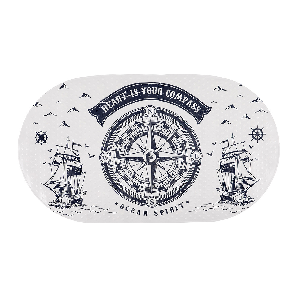 70X39 alfombra antideslizante de baño de impresión TPE alfombra de baño de ducha alfombra de piso simple alfombra de baño alfombra de piso antideslizante