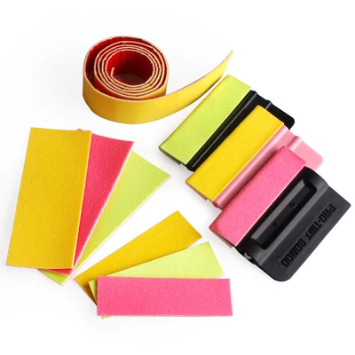 Cross-Border Color-Changing Film Square Scraper | Car cleaning tools