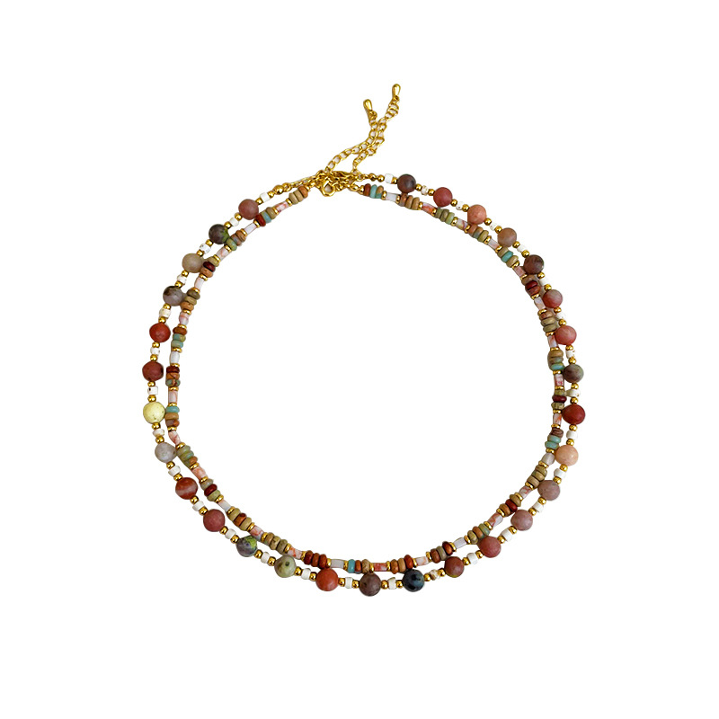 Minimalist Layered Necklace For Women With Delicate Chains_voghion.com