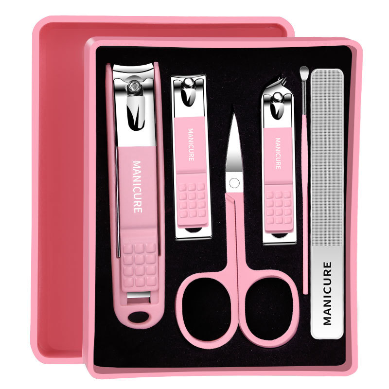 물튀김 방지 6종 세트 핑크