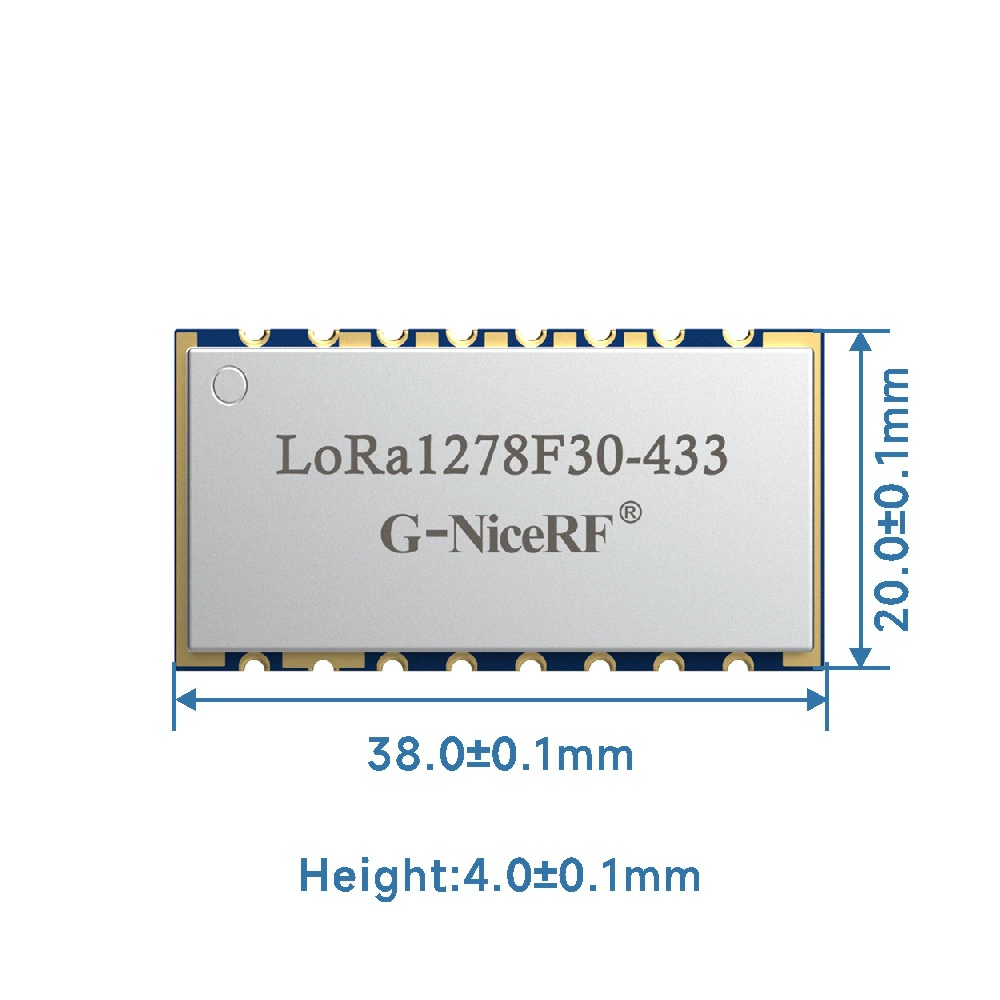 Siwei Беспроводной LoRa Модуль 1W Высокая Мощность Длинная Расстояние Передача Данных 433 Модуль Связи LoRa1278F30