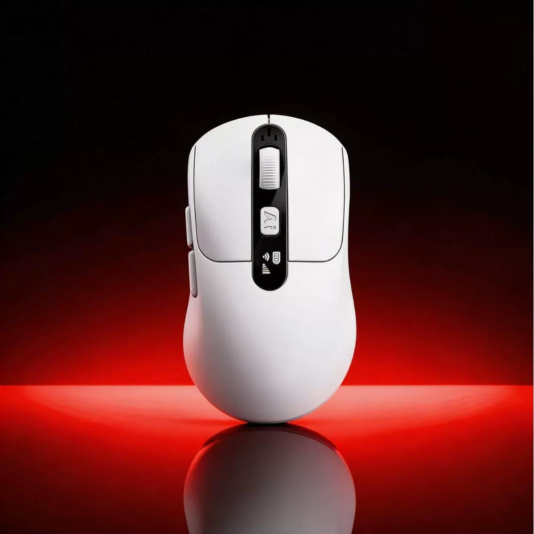 跨境品牌彩屏数显AI蓝牙无线鼠标私模款充电量显示智能鼠标无线