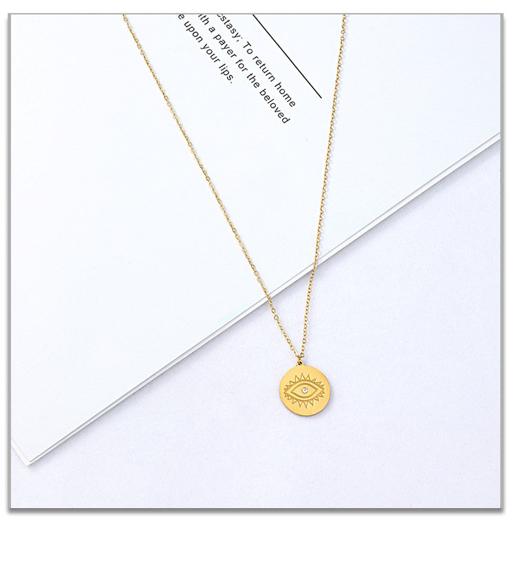 Animal Ethnic Style Titanium Steel Pendant Necklace Wholesale display picture 4