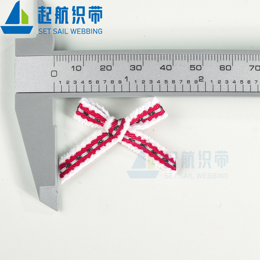 Factory 6MM Cotton Ribbon Bow Clothing Gift Box Accessory Mini Bow Ribbon DIY Hair Accessory Wholesale