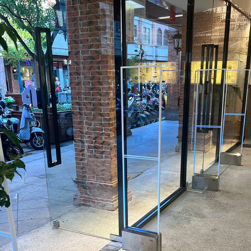 超市防盗报警天线亚克力材质服装店大卖场适用EAS防盗声磁主机|undefined
