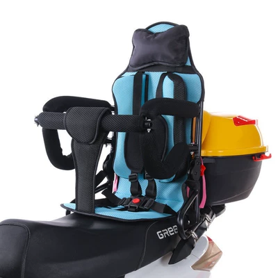 G3F Electric Car Rear Seat Electric car child seat - fully-folding-blue-seat-with-anti-collision-headrest