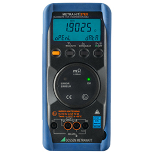 德国高美测仪GMC-I防爆表笔环境毫欧表电测万用表METRAHIT 27EX